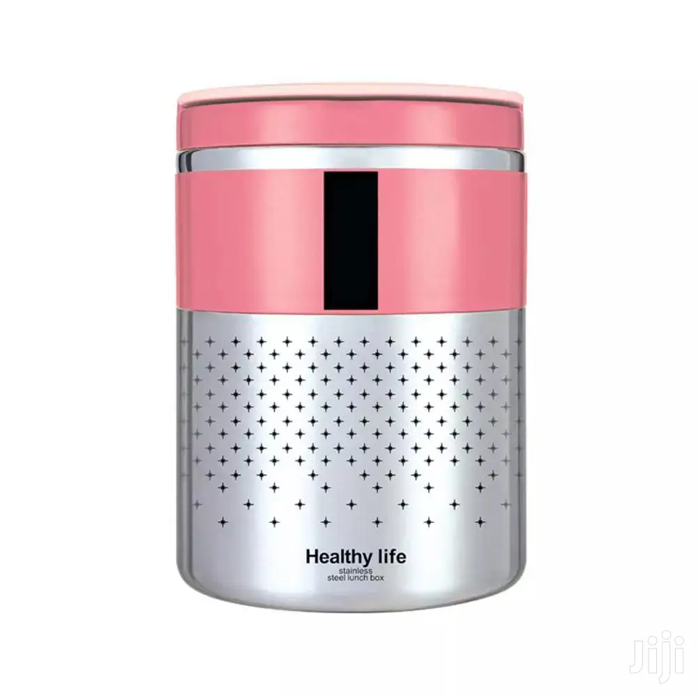 Healthy Life Stainless Steel Insulated Double Layer Lunchbox
