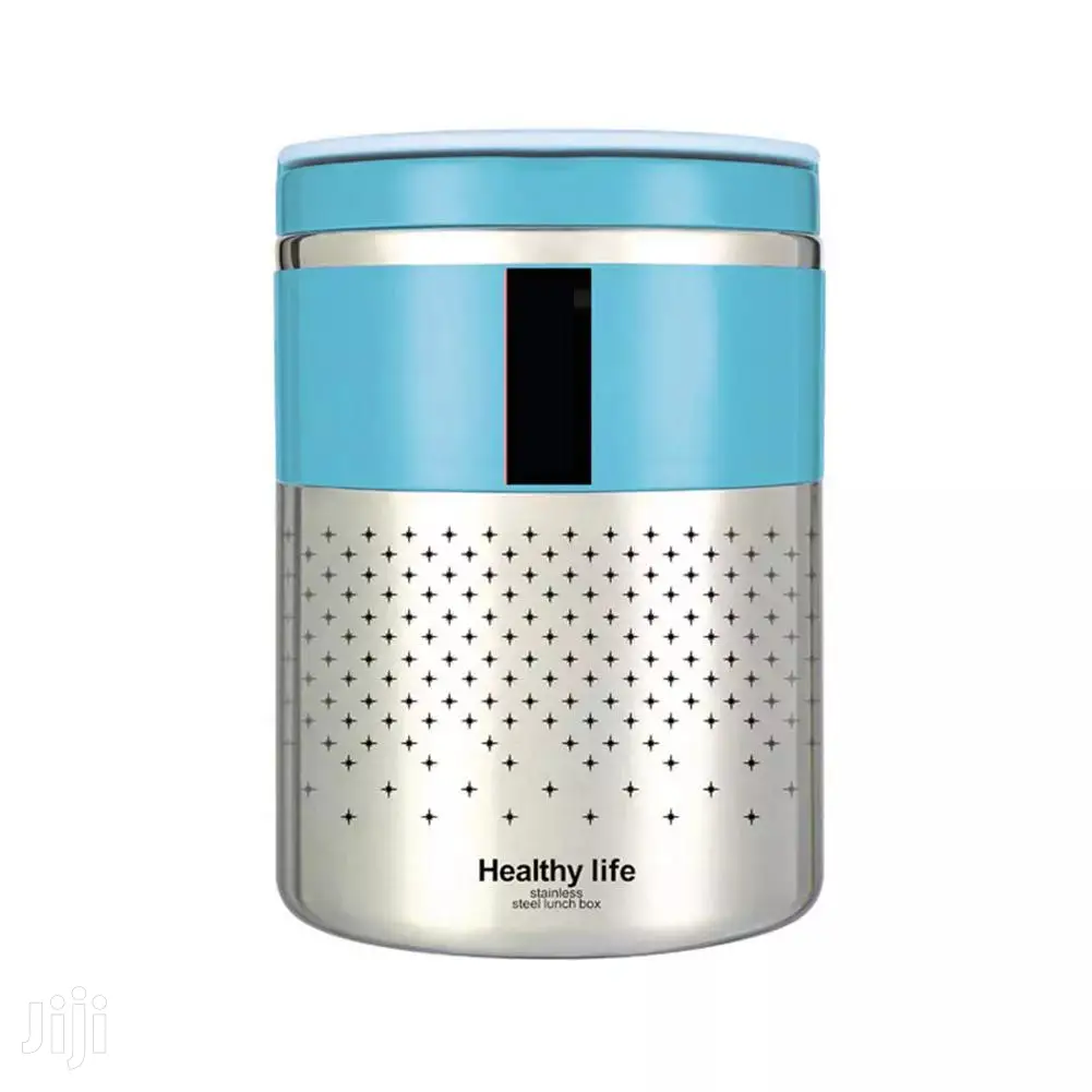 Healthy Life Stainless Steel Insulated Double Layer Lunchbox
