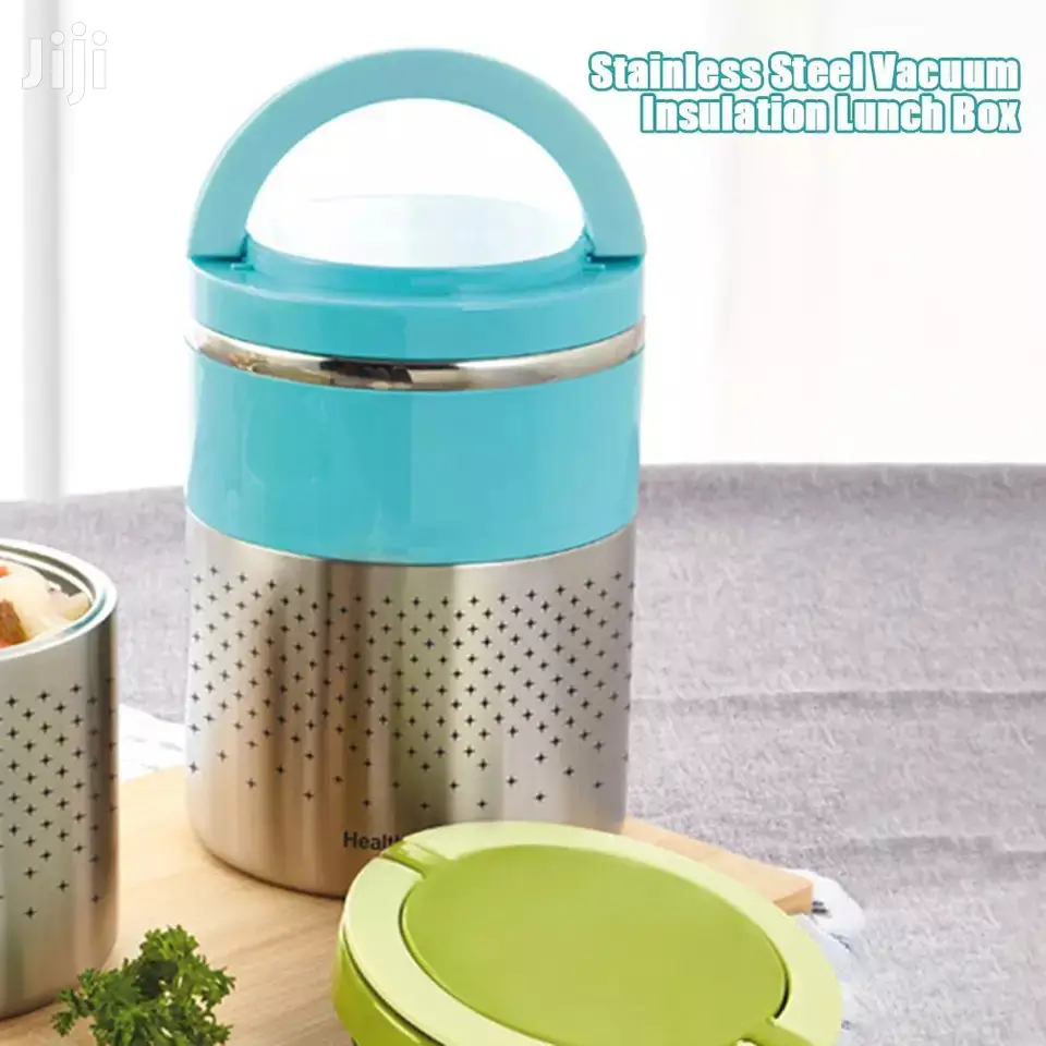 Healthy Life Stainless Steel Insulated Double Layer Lunchbox