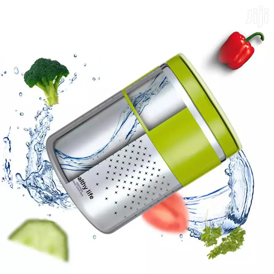Healthy Life Stainless Steel Insulated Double Layer Lunchbox
