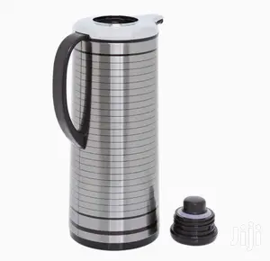 Geepas Stainless Steel Silicone Glass Thermos Flask 1.6L