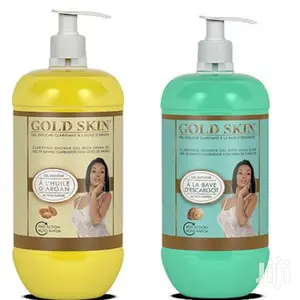 Gold Skin Shower Gel With Argan and Snail Oil