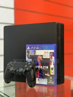 Playstation 4 Slim With Fifa 26 and One Controller