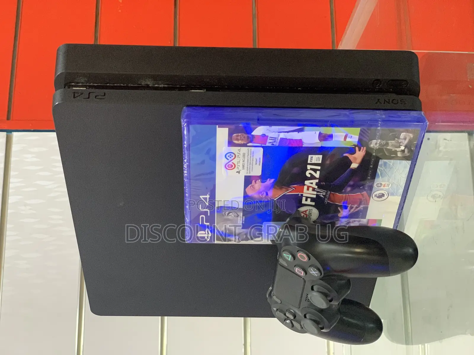 Playstation 4 Slim With Fifa 26 and One Controller