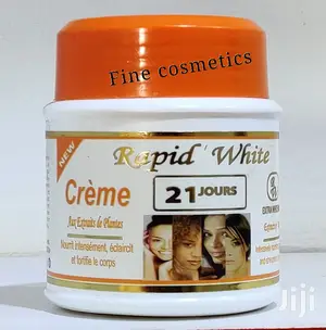 Rapid White 21 Jours Lightening Body Cream 10 Oz / 300 Gr