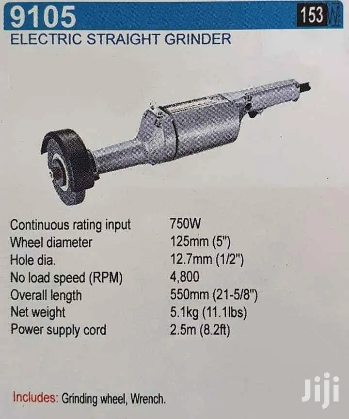 Makita Straight Grinder 750W