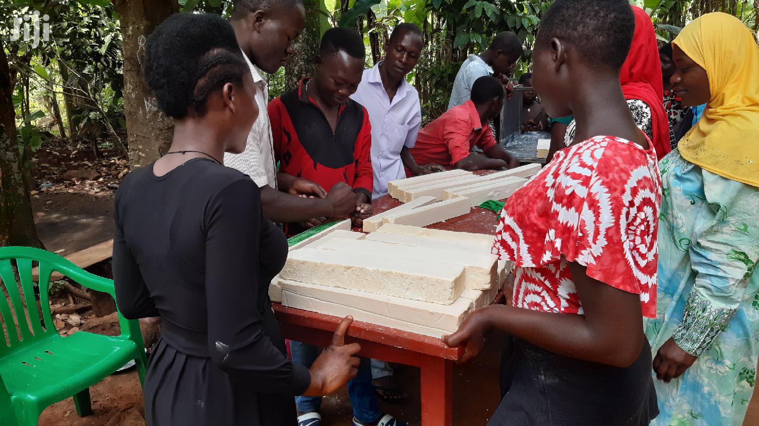 Training SKILLS On How To Make Laundry Bar Soap From Home in Wakiso