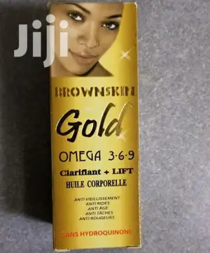 Brown Skin Gold Serum Omega 3-6-9