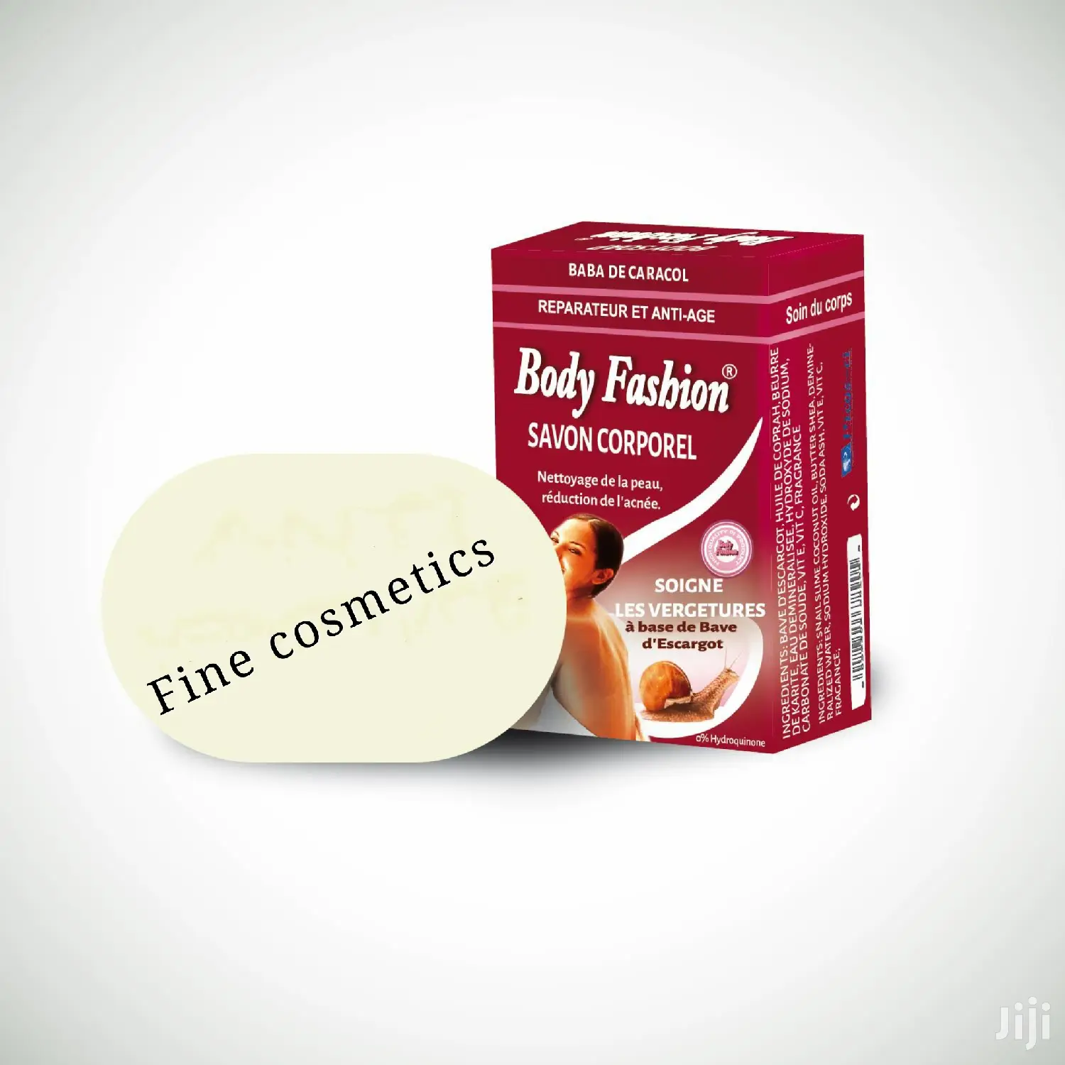 Body Fashion Rejuvenating Body Care Soap for Stretch Marks.