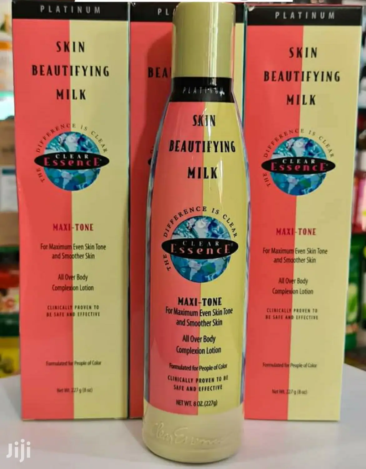 Clear Essence Platinum Line Maxi Tone Skin Beautifyng Lotion