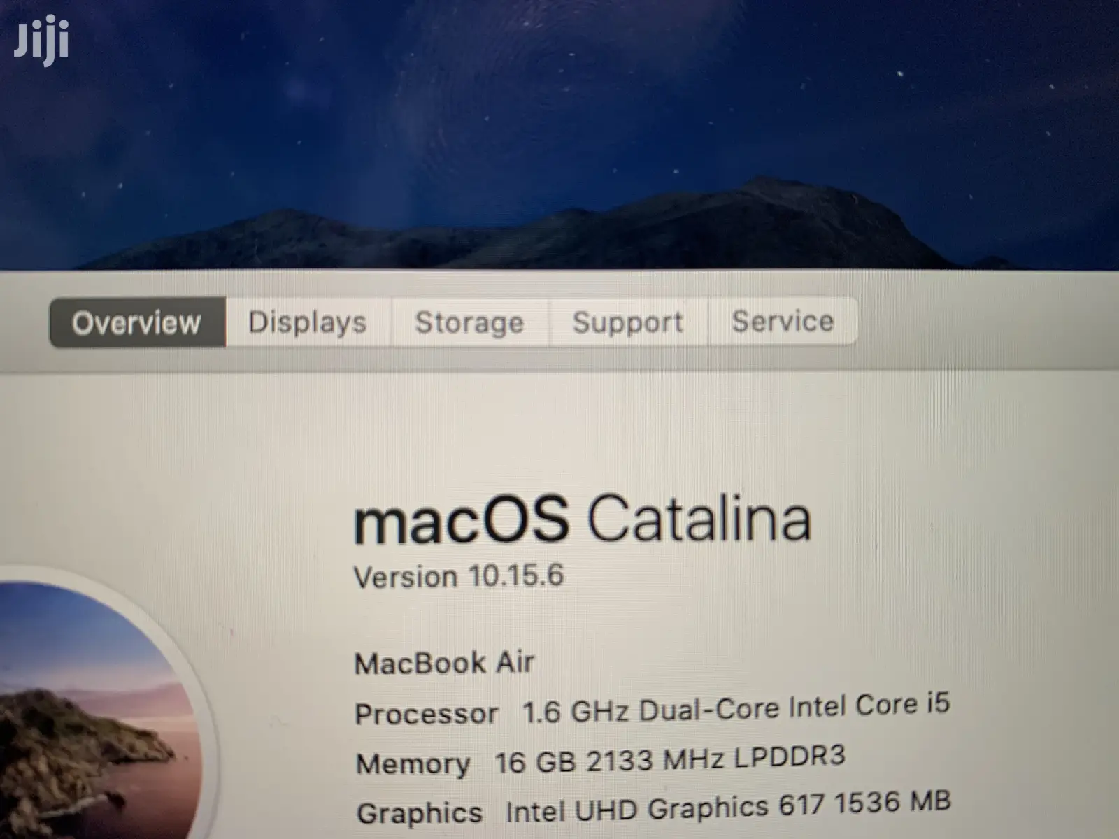 Laptop Apple MacBook Air 16GB Intel Core i5 SSD 512GB
