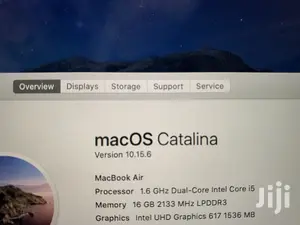 Laptop Apple MacBook Air 16GB Intel Core i5 SSD 512GB