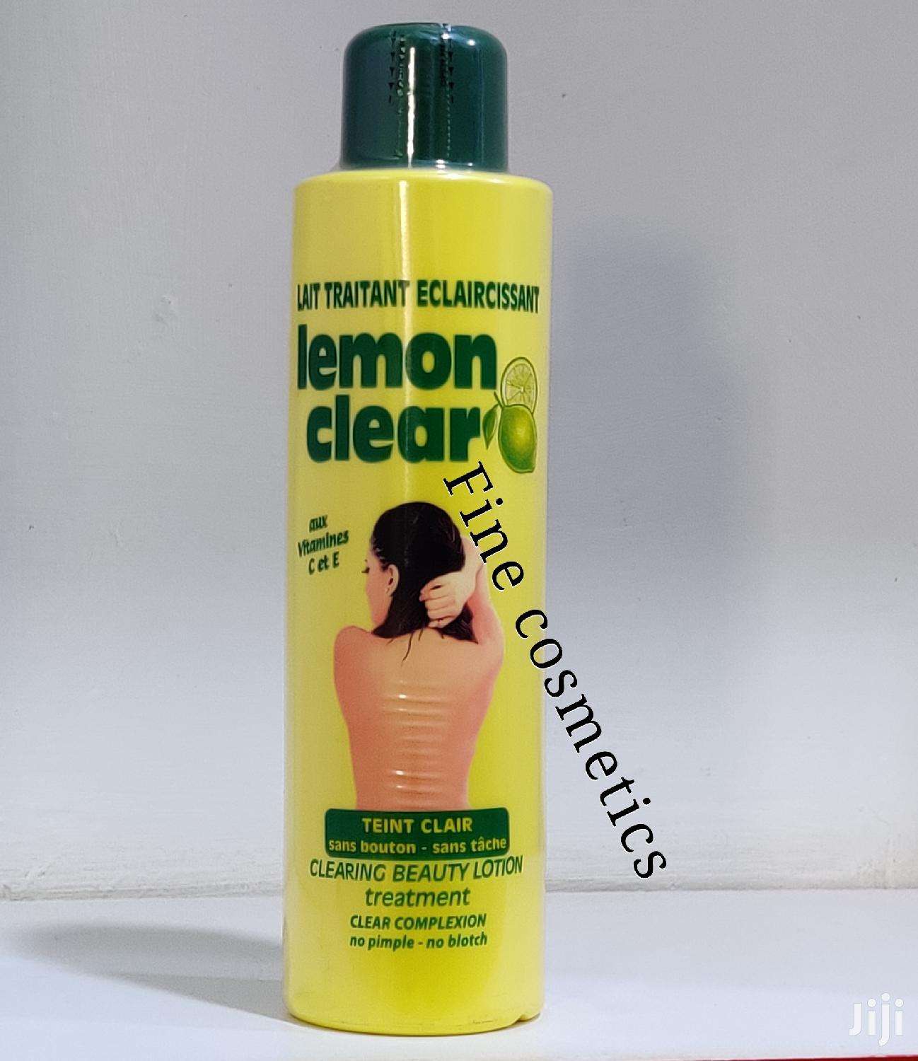 lemon clear lotion