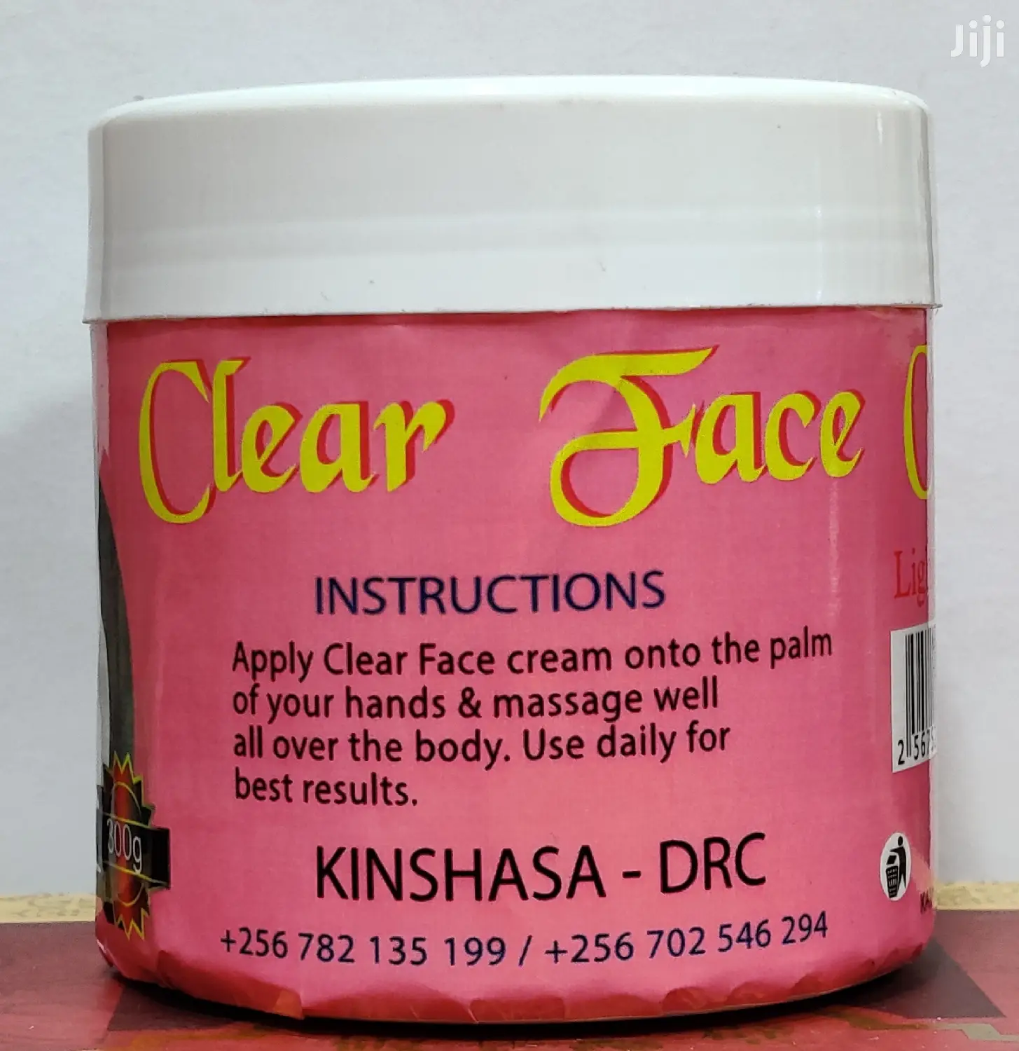 Clear Face Brightening Body Cream