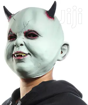 Little Devil Halloween Scary Late Cosplay Head Mask