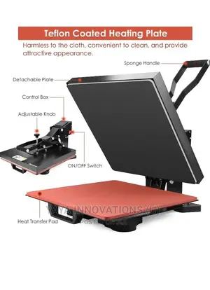 Clamshell Heatpress Machine 15×15" Inch