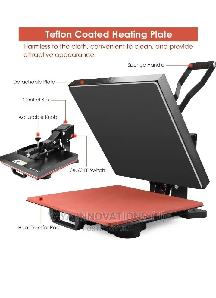 Clamshell Heatpress Machine 15×15" Inch