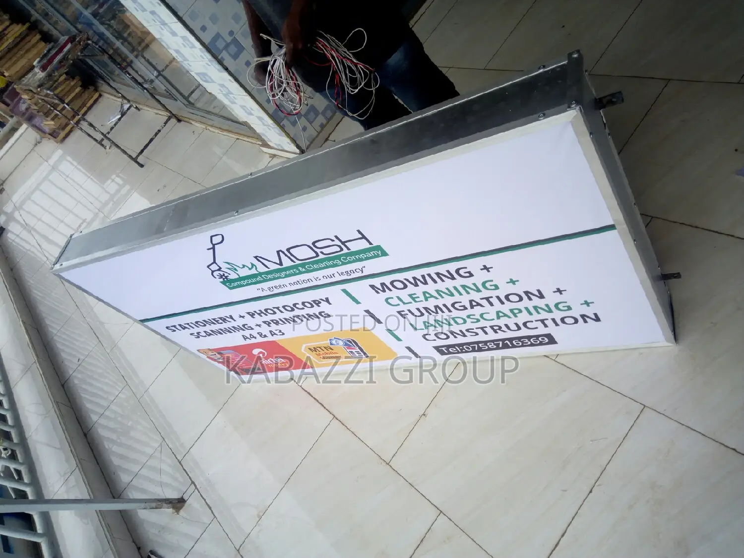 Stickers, Posters And Lighting Sign Posts