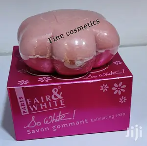 Fair and White So White Exfoliating Face Body Bath Soap