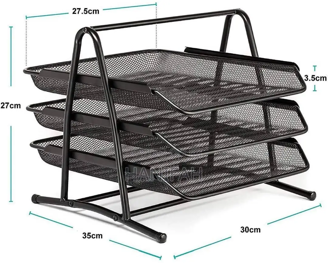 3 Tier Documents Basket Tray