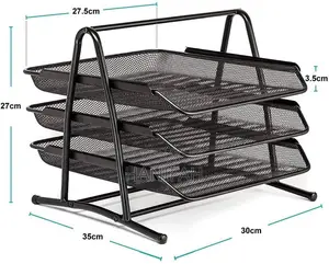 3 Tier Documents Basket Tray
