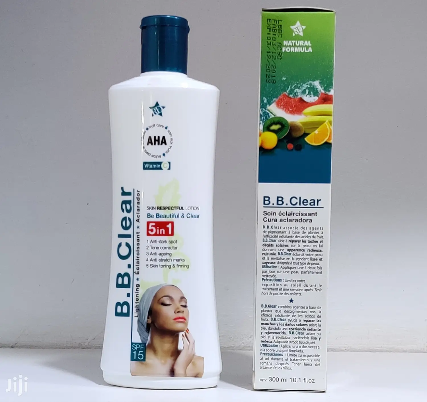 AHA BB Clear Whitening Body Milk Lotion With AHA