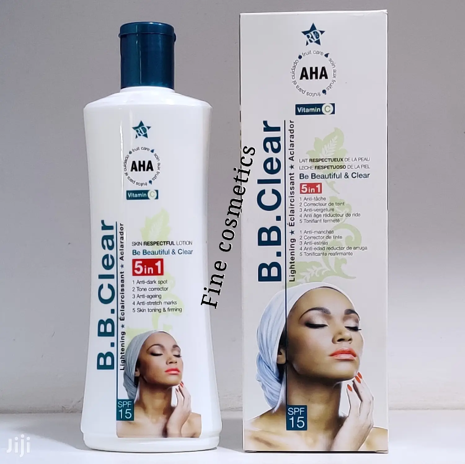 AHA BB Clear Whitening Body Milk Lotion With AHA
