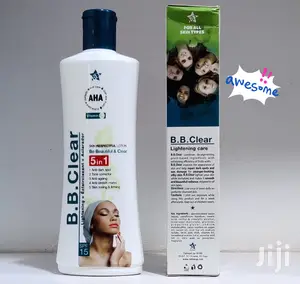 AHA BB Clear Whitening Body Milk Lotion With AHA
