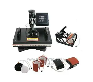 High Pressure Heatpress Machine 8 In 1 Combo