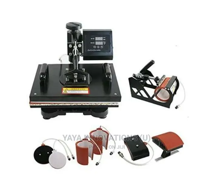High Pressure Heatpress Machine 8 In 1 Combo