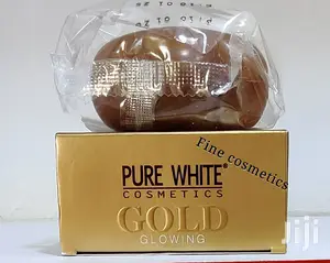 Original Purewhite Gold Glowing Exfoliating Bath Soap