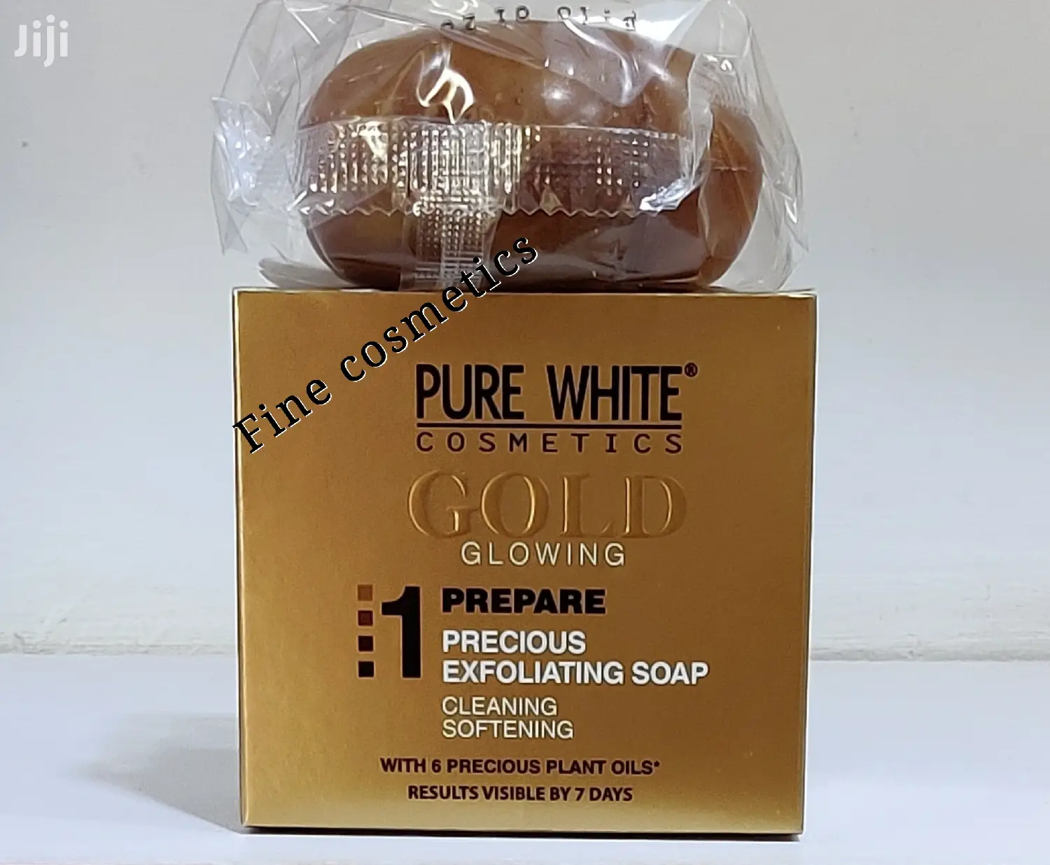 Original Purewhite Gold Glowing Exfoliating Bath Soap