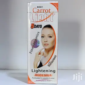 Carrot Light 5 Days Whitening Body Lotion With Suncreen 400g