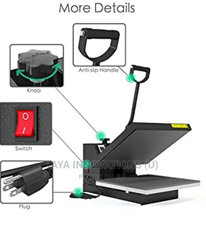 Flat-Bed Heat Press Machine