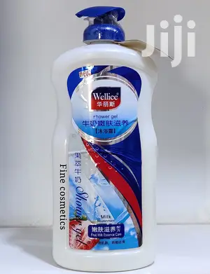 Wellice Milk Nourishment Refreshing Shower Gel