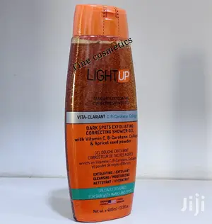 Light Up Exfoliating Dark Spots Correcting Shower Gel.