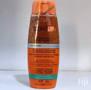 Light Up Exfoliating Dark Spots Correcting Shower Gel.