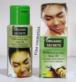 Organic Secret Serum Pure Argan Oil and Escargot Body Oil