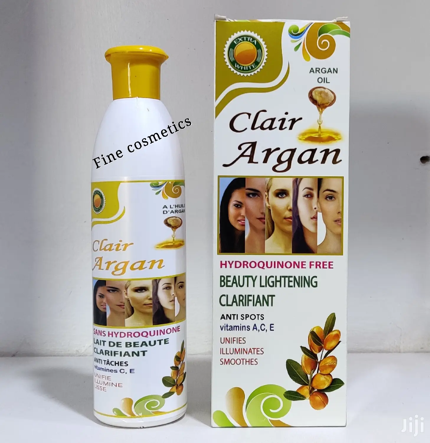 Clair Argan Beauty Body Milk Lotion 11.66 Oz / 350 Ml
