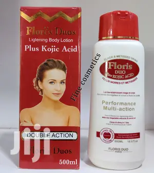 Floris Duo Pure Kojic Acid Whitening Body Lotion 500ml
