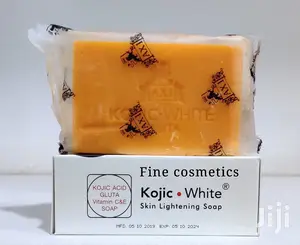 Kojic White Kojic Acid Gluta Vitamin C E Skin Lighting Soap