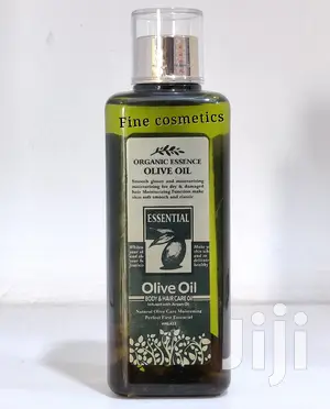 Organic Essential Olive Oil For Body And Hair Care Oil