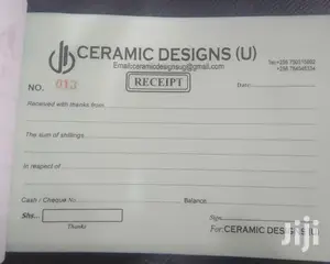 Receipt Books
