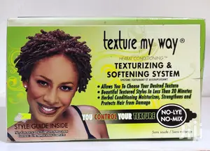 Texture My Way No-lye Conditioning Texturizing System Kit