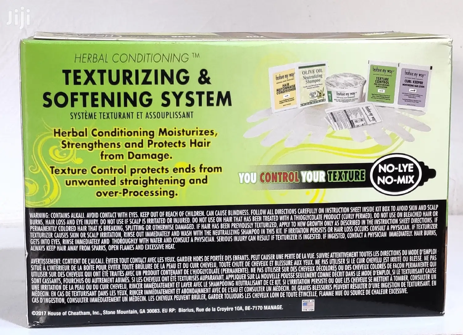 Texture My Way No-lye Conditioning Texturizing System Kit