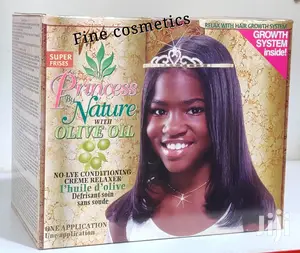 Princess Nature/No Lye Conditioning Cream Relaxer For Kids
