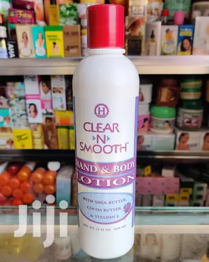 Clear and Smooth Hand and Body Lotion.