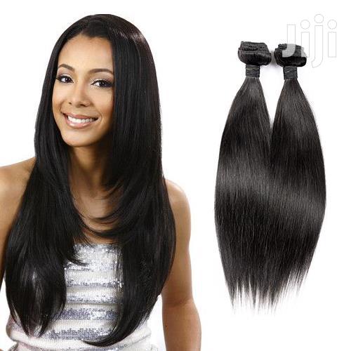100% Human Hair Straight Weave