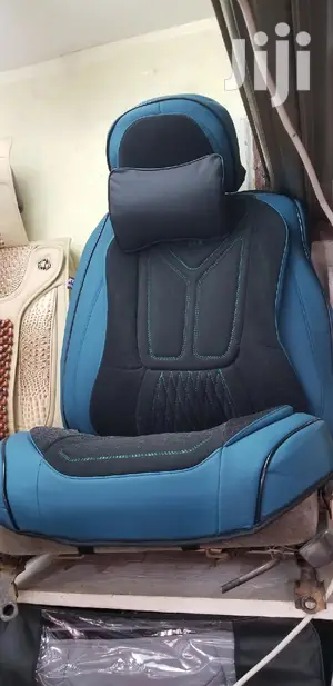 Blue Christmas Seat Covers