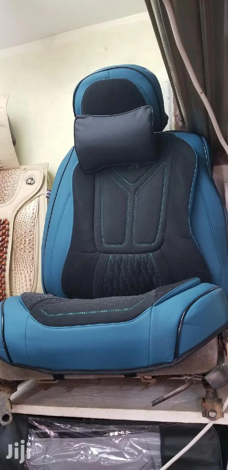 Blue Christmas Seat Covers